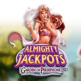 Enjoy Almighty Jackpots: Garden of Persephone by Novomatic – logo hosted on stonevegas.gr.com