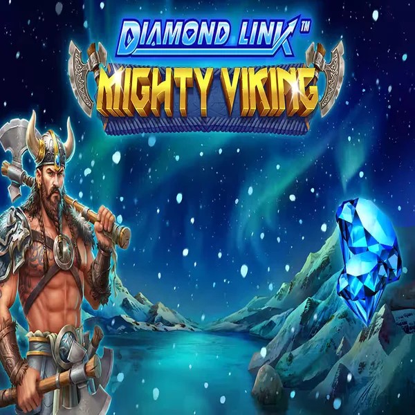 Official Slots logo: Diamond Link Mighty Viking by Greentube at Stonevegas Casino