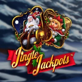 Jingle Jackpots by Dragon Gaming, showcased at stonevegas.gr.com – game logo