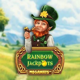 Jackpots logo of Rainbow Jackpots Megaways from Red Tiger Gaming at Stonevegas Casino
