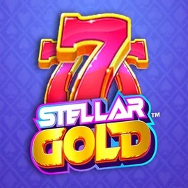 Stellar Gold logo by Snowborn Games Stonevegas Casino