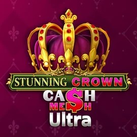 Stunning Crown Cash Mesh Ultra online game logo by BF Games on stonevegas.gr.com