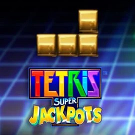 Tetris Super Jackpots by WMS, showcased at stonevegas.gr.com – game logo